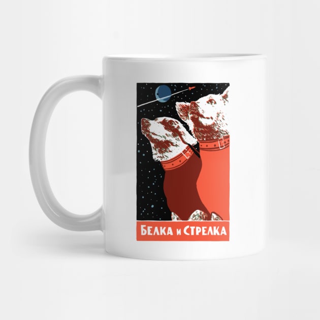 Russian Space Dogs by dumbshirts